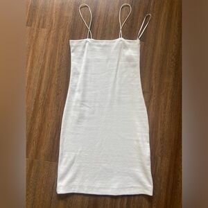 NWOT Zara white stretch dress